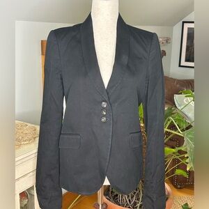 Alexander McQueen Blazer Women’s Size 8 Italy 42 Black Casual Business Jacket